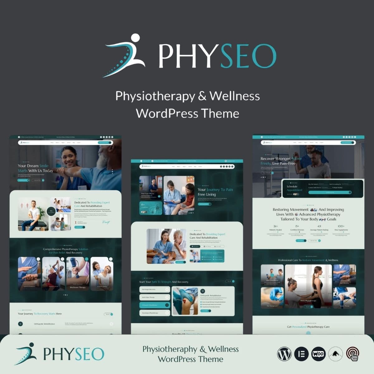 Physeo - Physiotherapy & Wellness WordPress Theme
