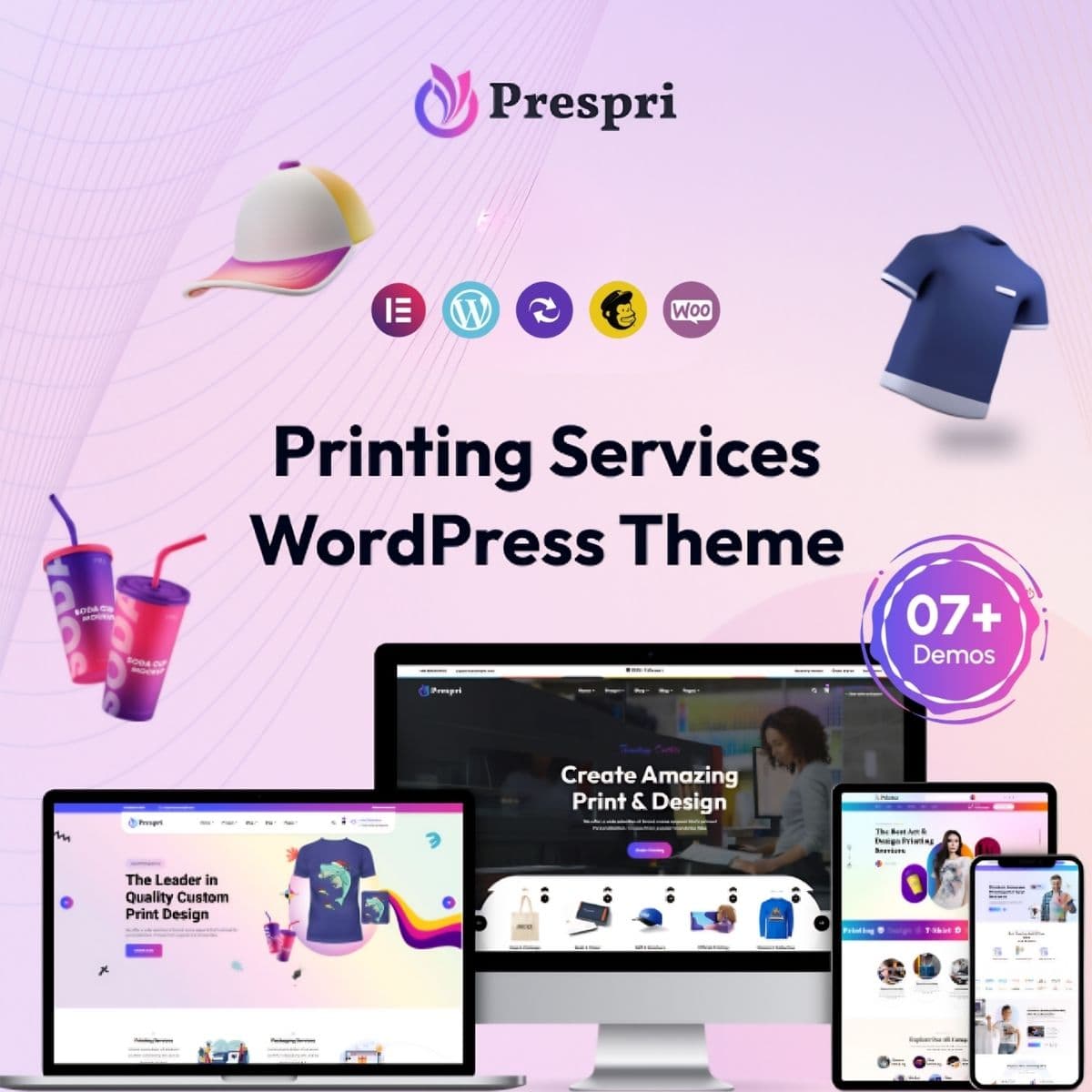 Prespri - Printing Services WordPress Theme