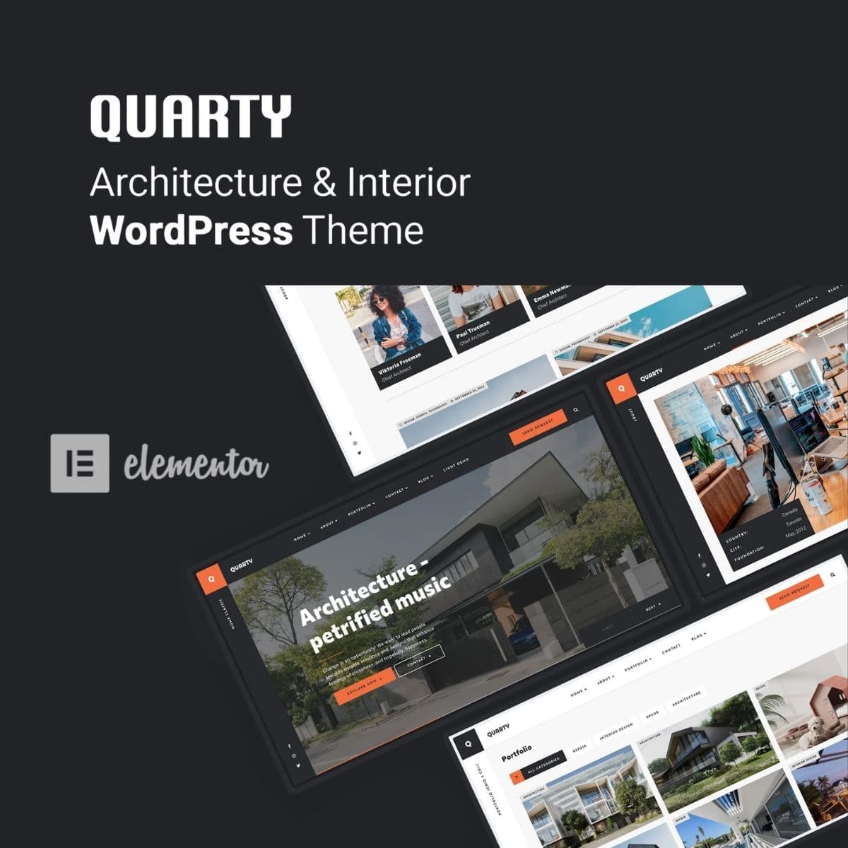 Quarty - Architecture WordPress Theme