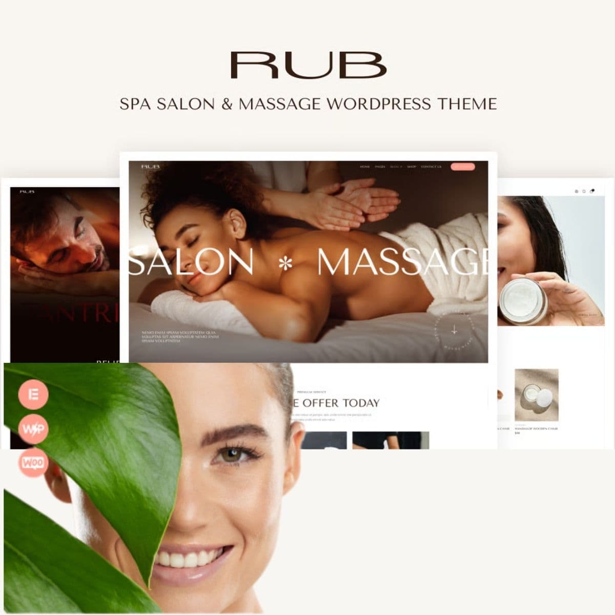 Rub - Spa Salon, Massage & Wellness WordPress Theme