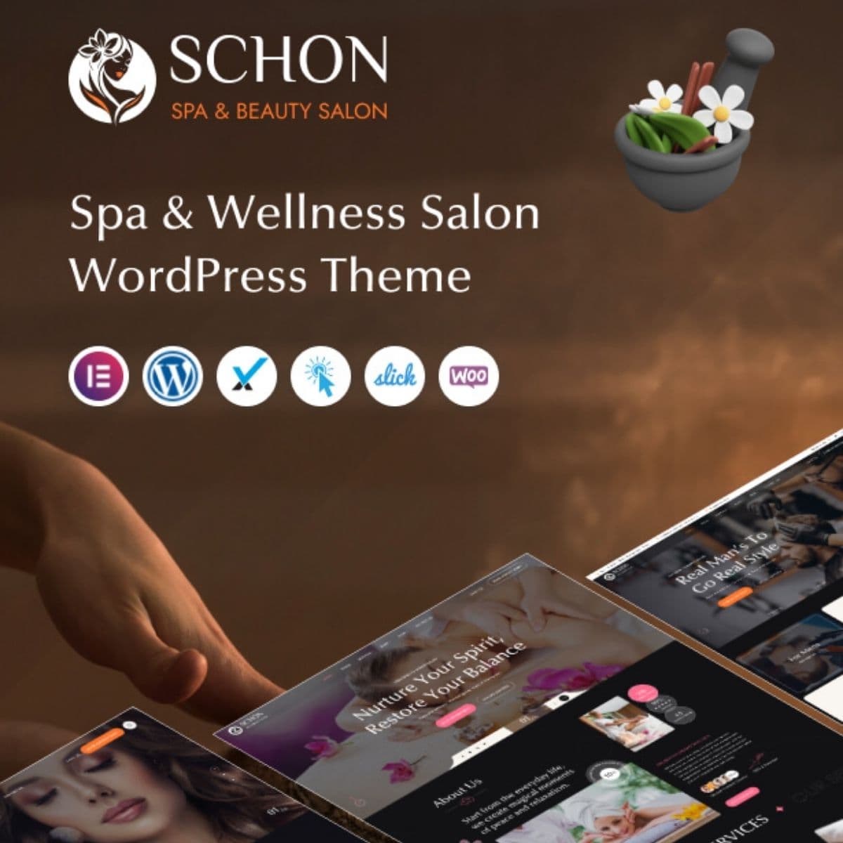 Schon – Spa & Wellness Salon WordPress Theme