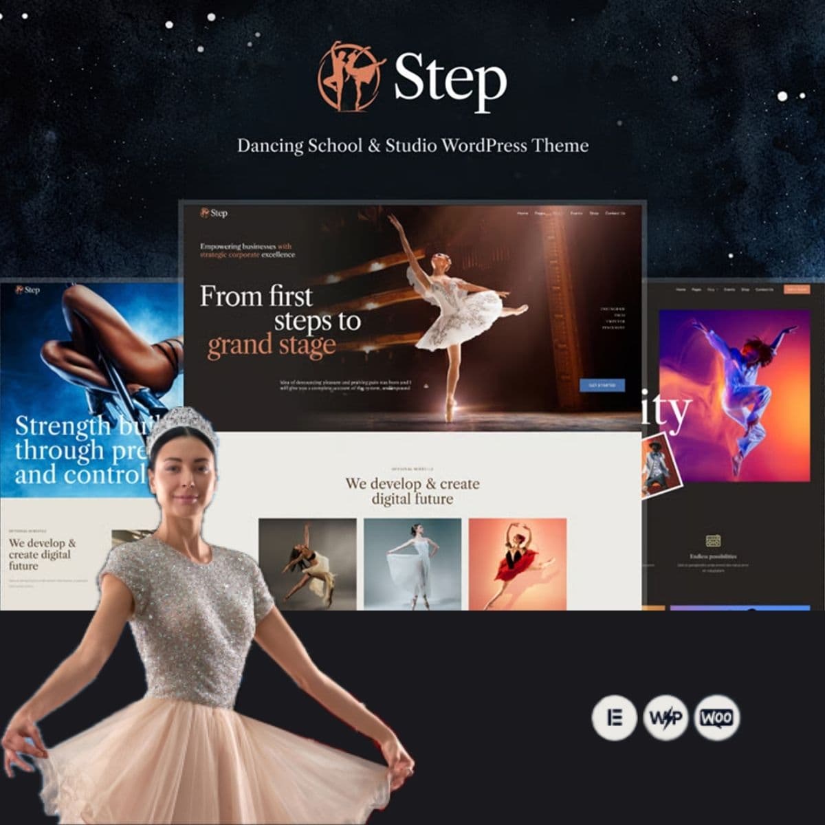 Step - Dancing School & Studio WordPress Theme