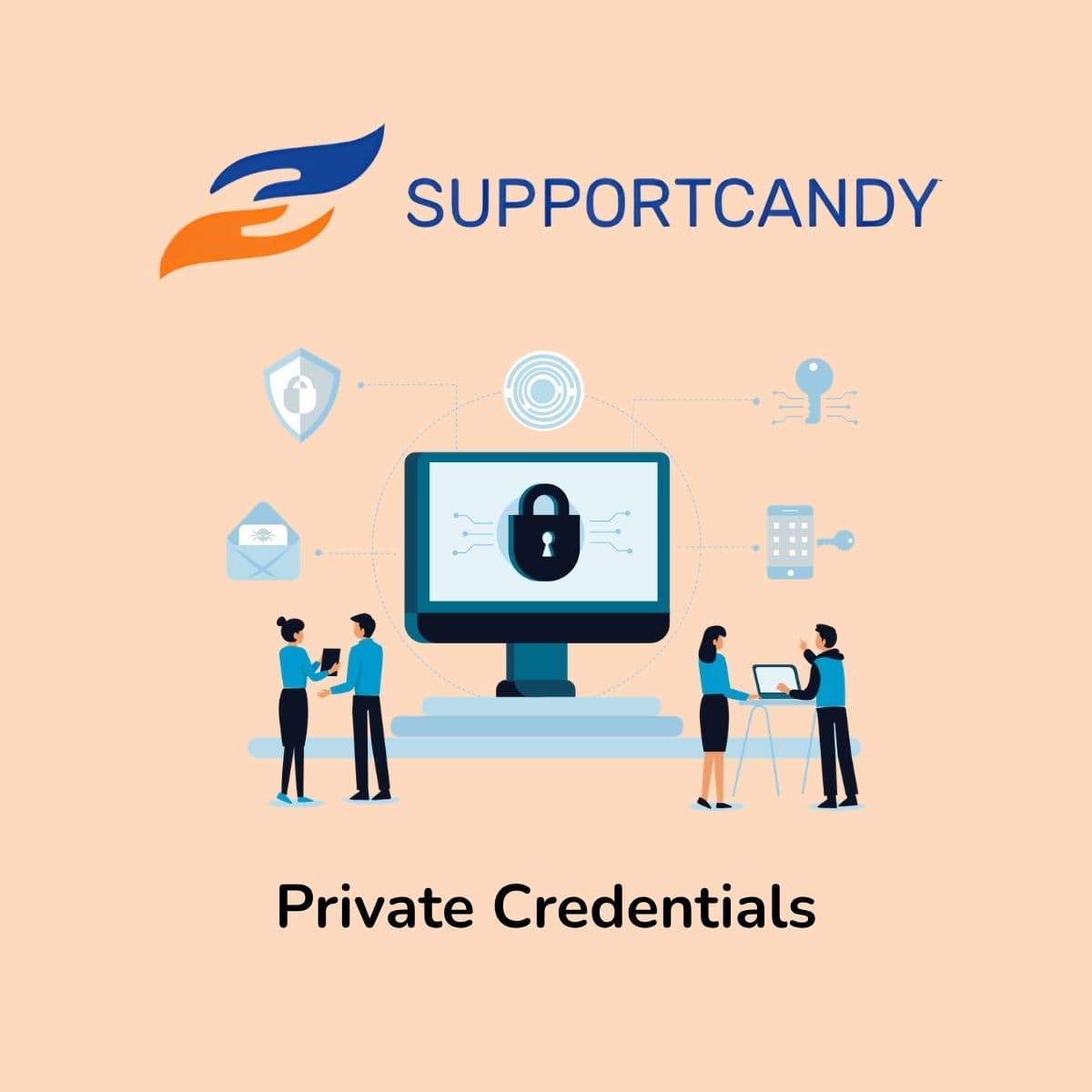 SupportCandy Private Credentials