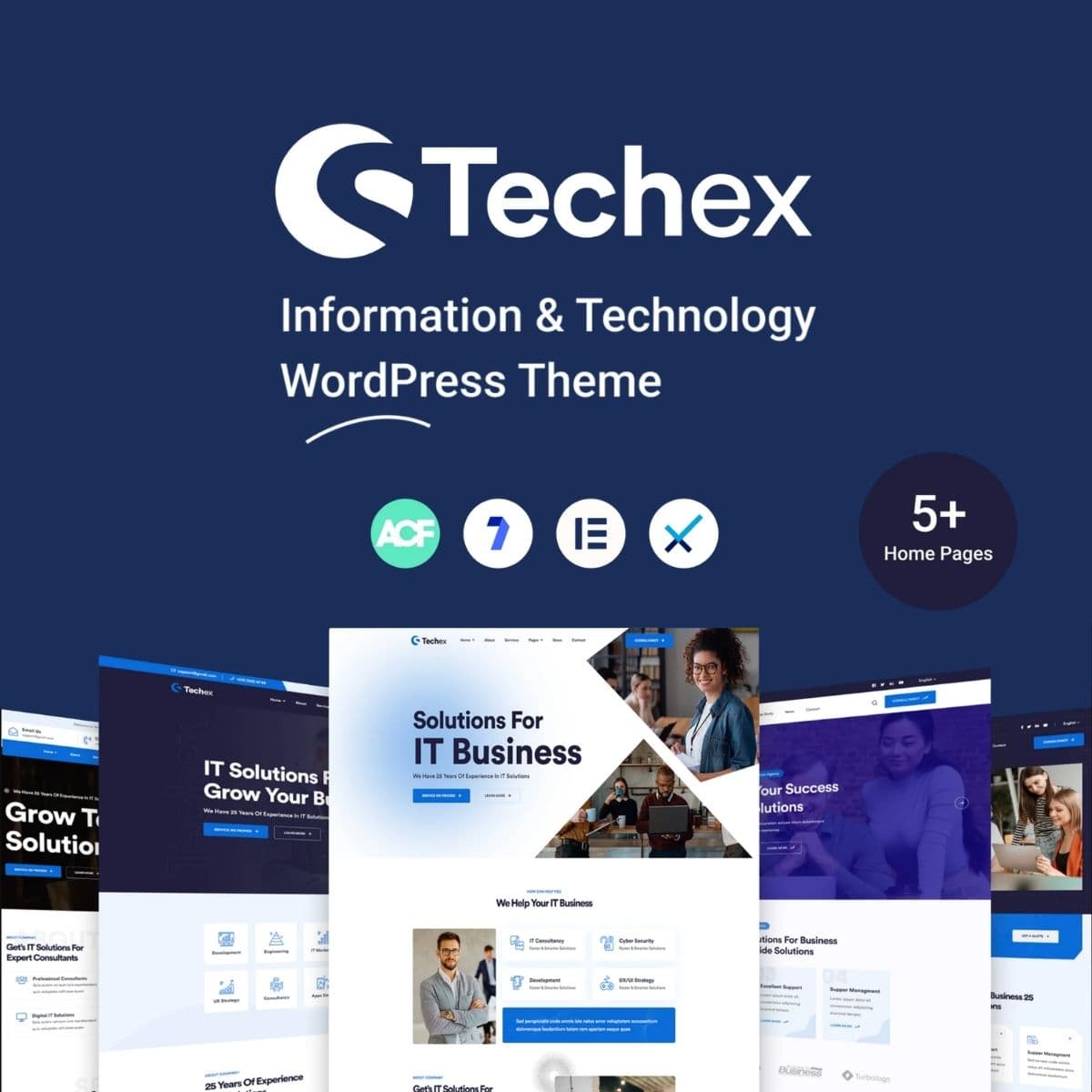 Techex - IT Solutions & Technology WordPress Theme