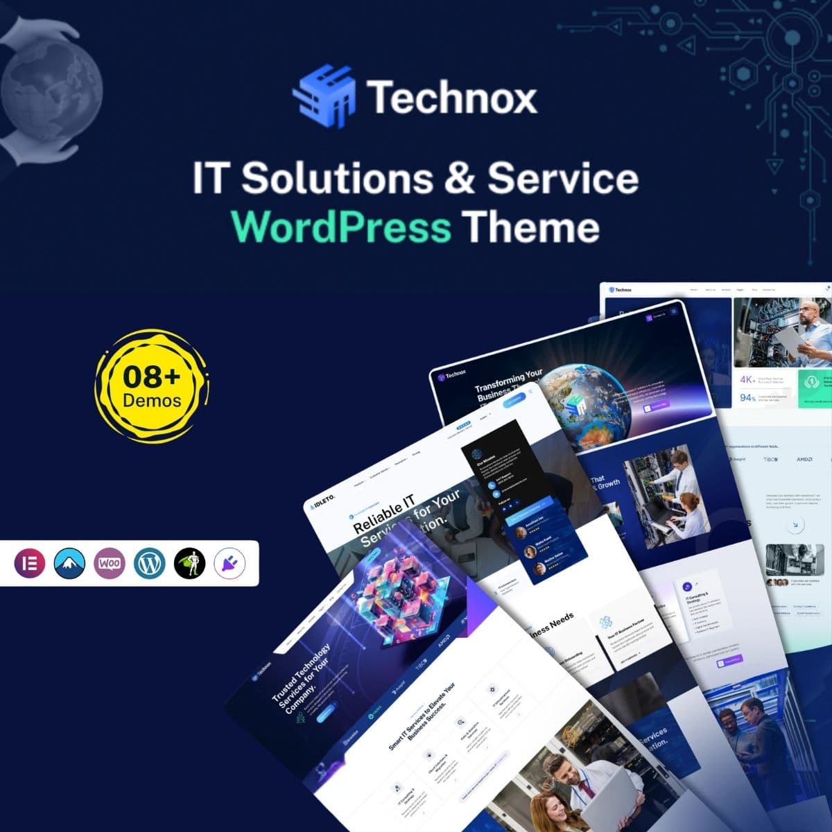 Technox - IT Solutions & Services WordPress Theme