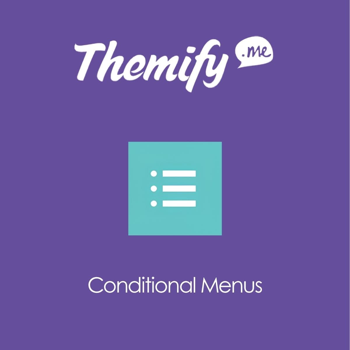 Themify Conditional Menus