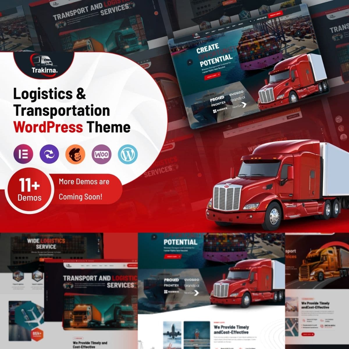 Trakirna - Transport & Logistics WordPress