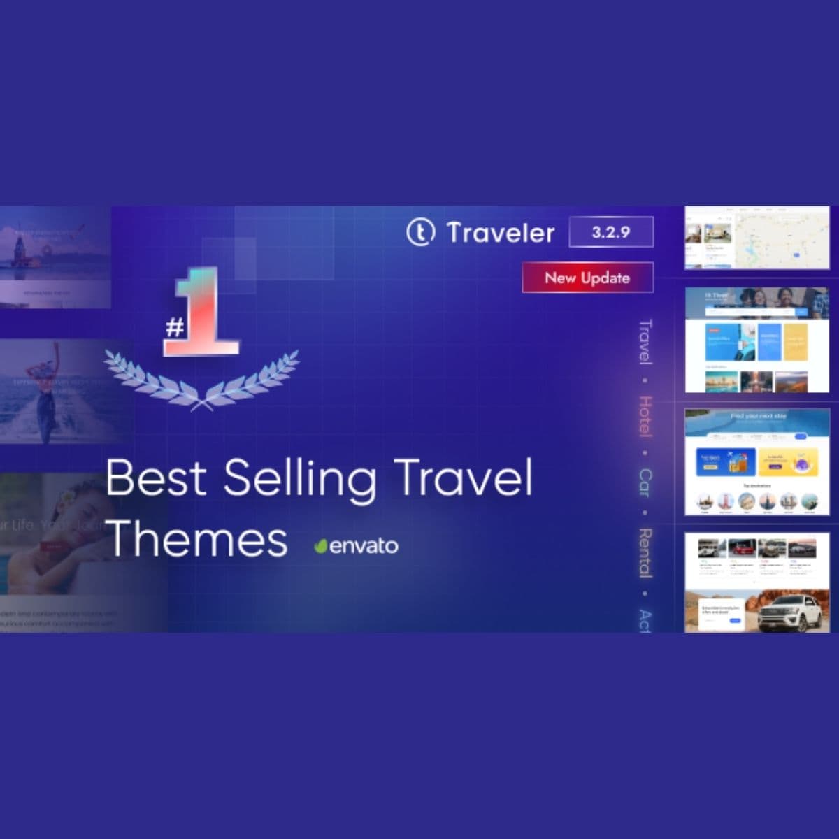 Traveler - Trip Booking WordPress Theme