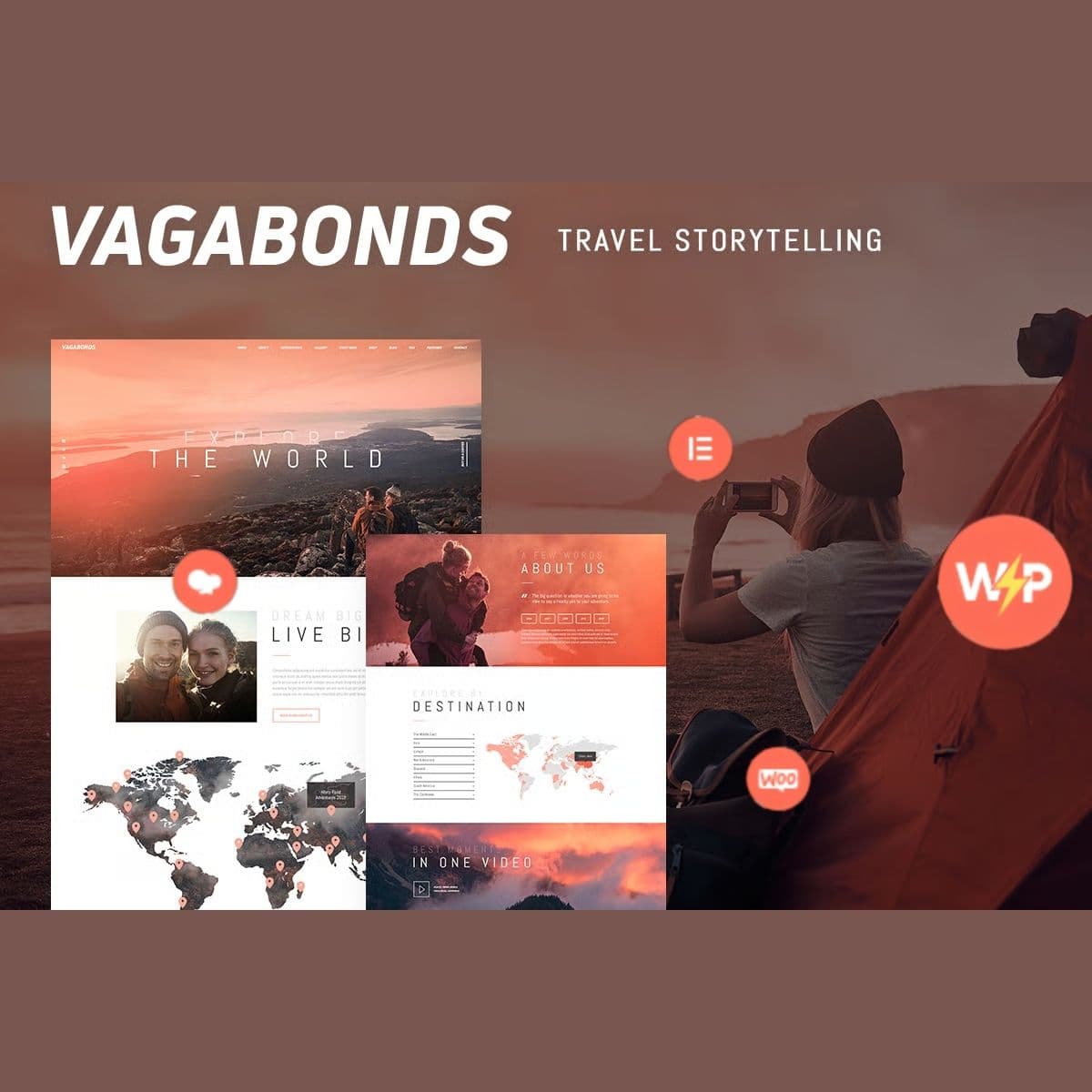 Vagabonds | Personal Travel & Lifestyle Blog WordPress Theme