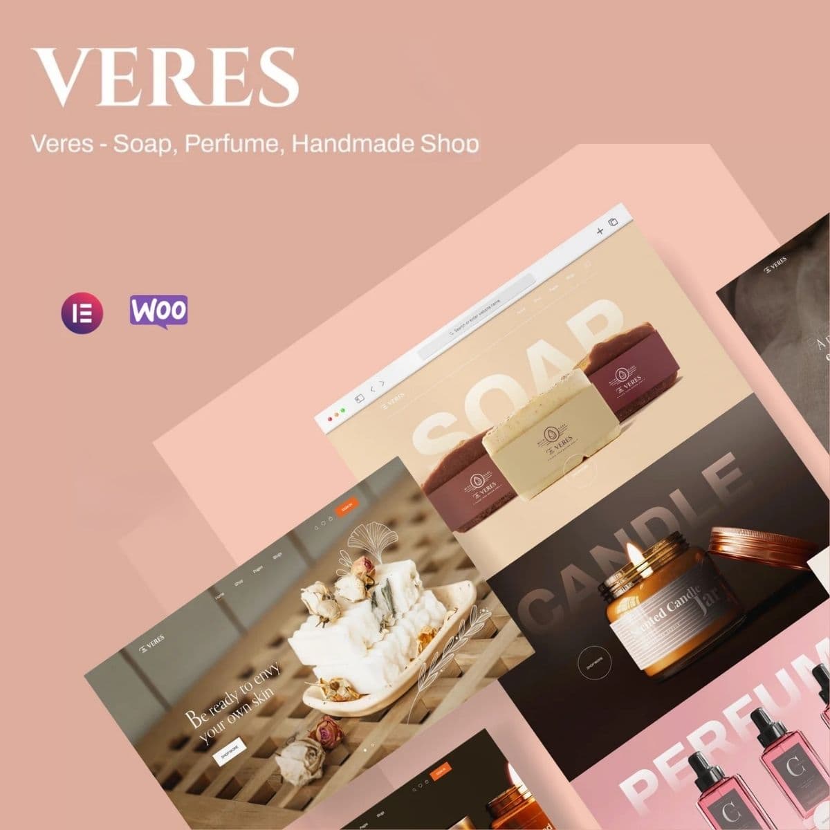 Veres - Handmade Soap & Candles WordPress Theme