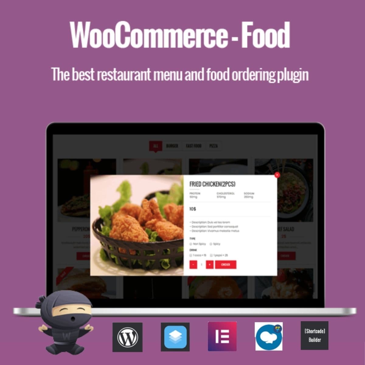 WooCommerce Food - Restaurant Menu & Food ordering