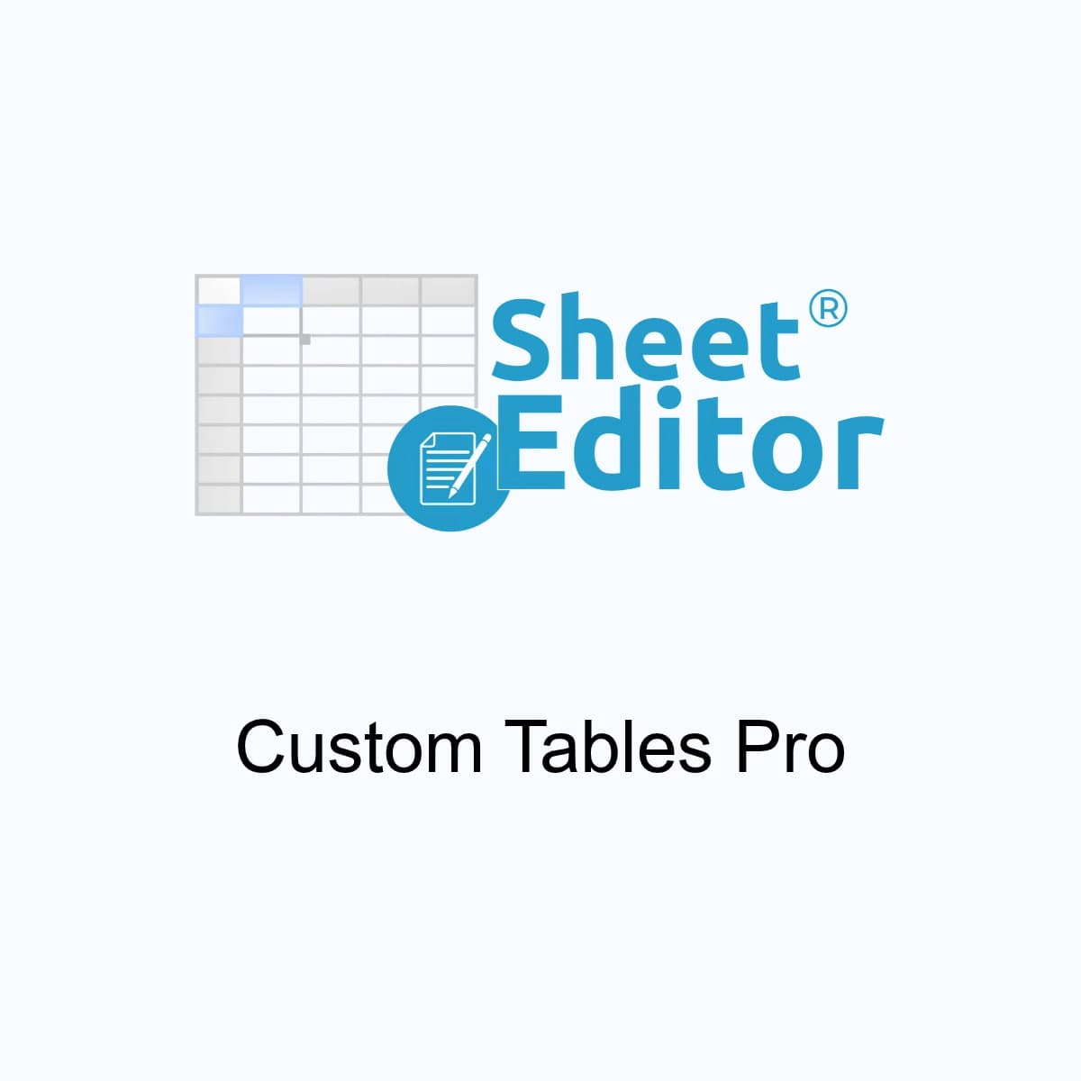 WP Sheet Editor Custom Tables Pro