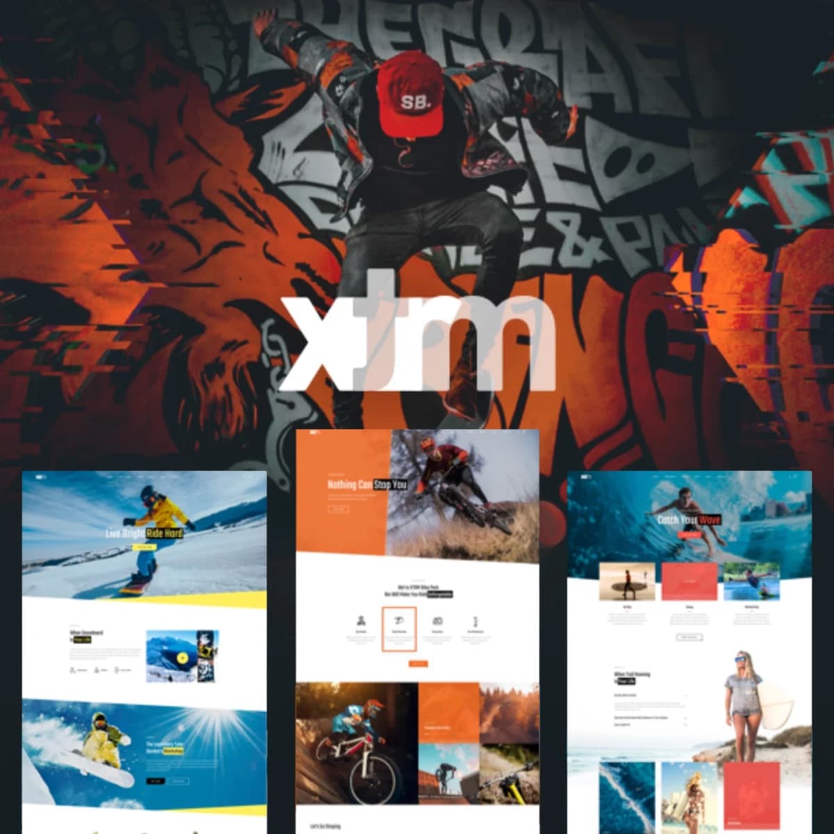 XTRM - Extreme Sports | WordPress Theme