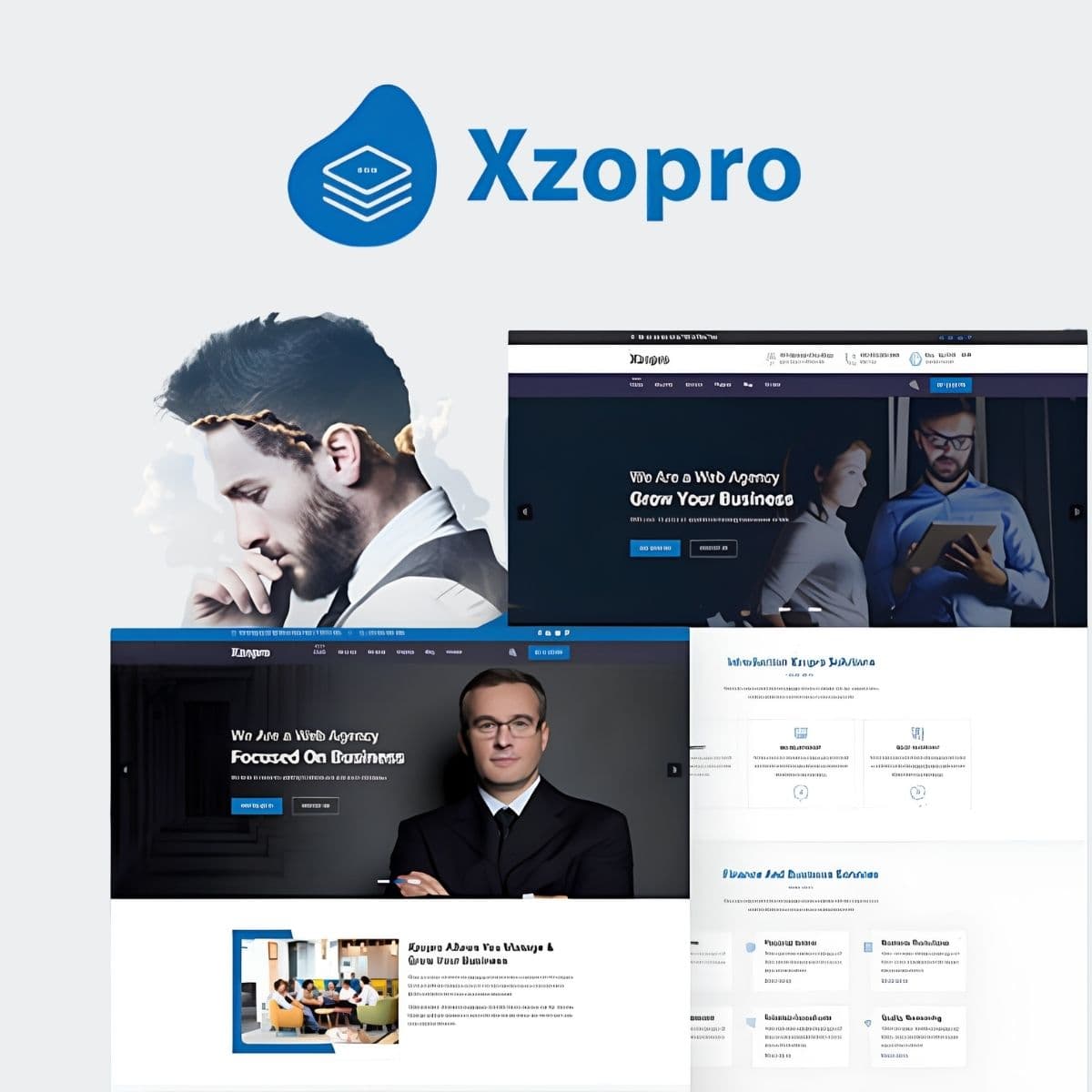 Xzopro - Finance And Business WordPress Theme