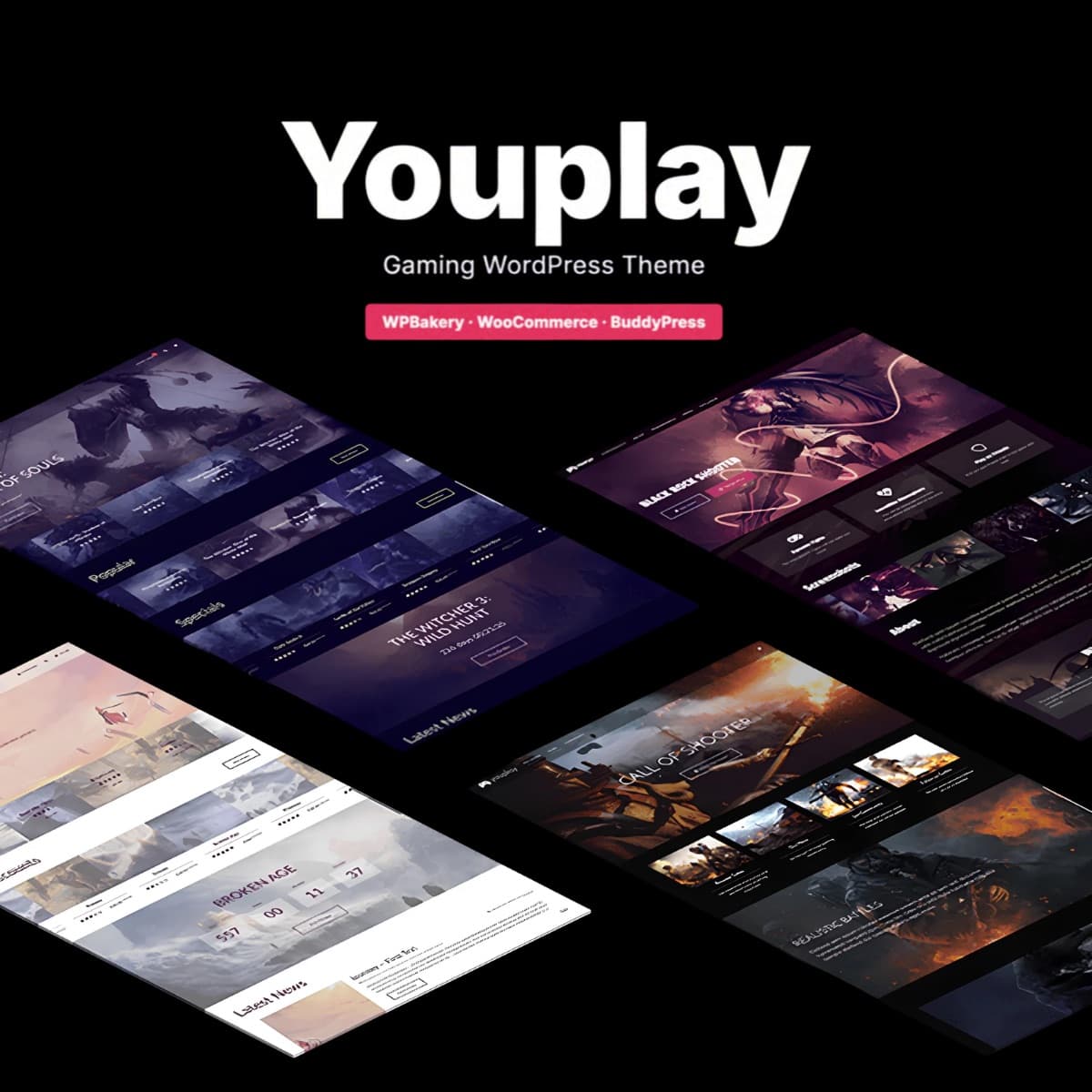 Youplay - Gaming WordPress Theme