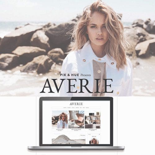 Averie - A Blog &amp; Shop Theme