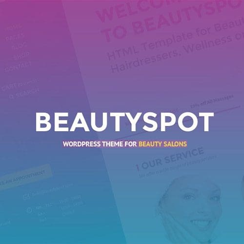 BeautySpot - WordPress Theme for Beauty Salons