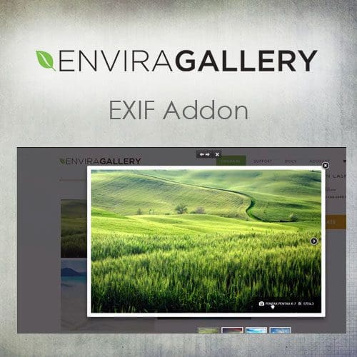 Envira Gallery - EXIF Addon