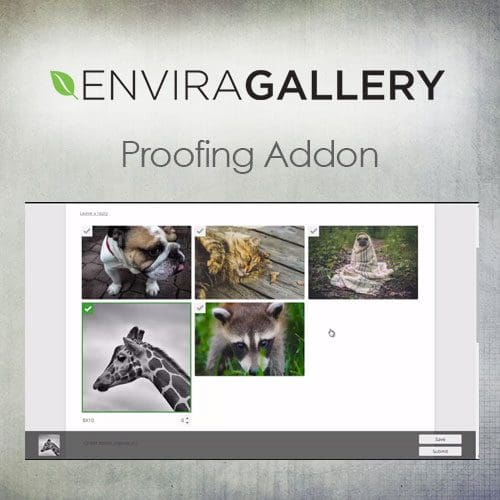 Envira Gallery - Proofing Addon