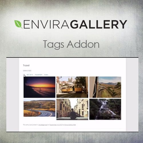 Envira Gallery - Tags Addon