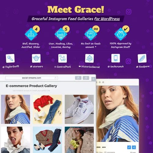 Instagram Feed Gallery - Grace for WordPress