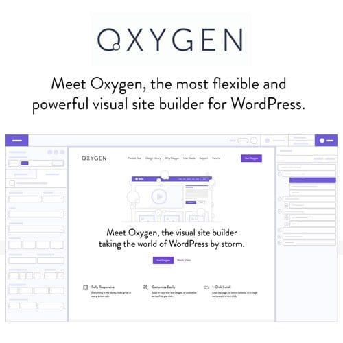 Oxygen 2.0 - The Visual Website Builder