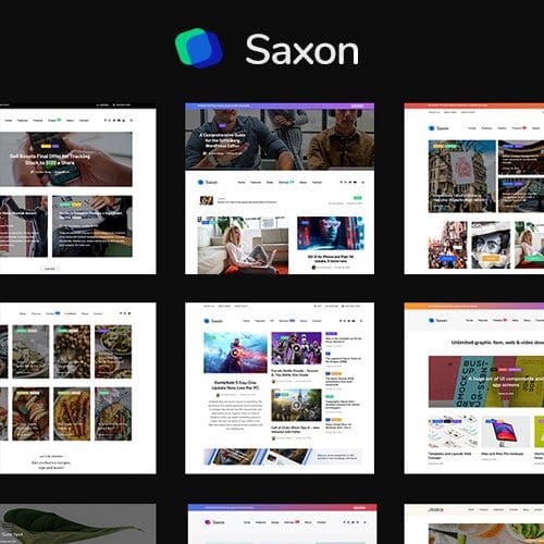 Saxon - Viral Content Blog &amp; Magazine WordPress Theme
