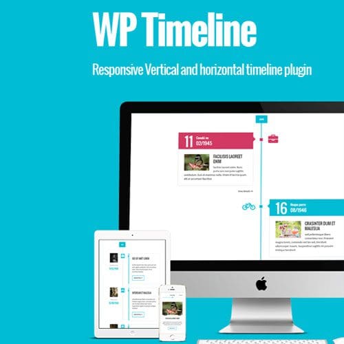 WP Timeline - Responsive Vertical and Horizontal timeline plugin