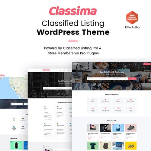 Classima - Classified Ads WordPress Theme
