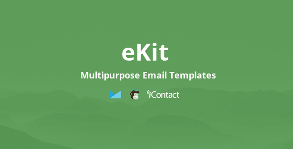 eKit Mail 80+ Modules - Unique Multipurpose Responsive Email set