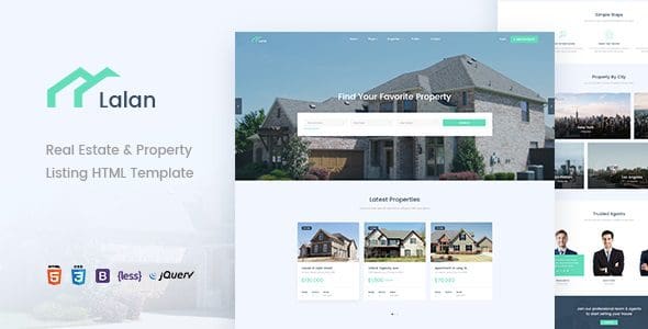 Lalan - Real Estate & Property Listing HTML Template