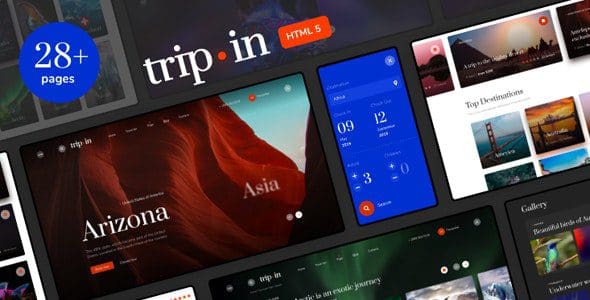 Tripin - Tour & Travel Agency Template