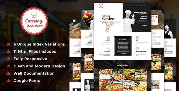 Catering - Restaurant HTML Template