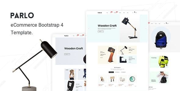 Parlo - eCommerce Bootstrap 4 Template