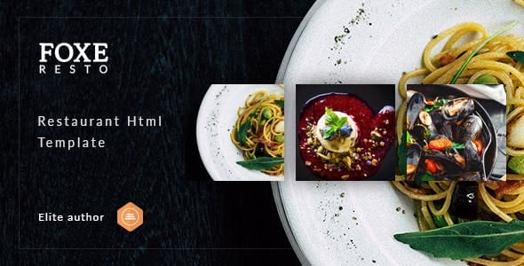 Foxeresto - Restaurant HTML Template