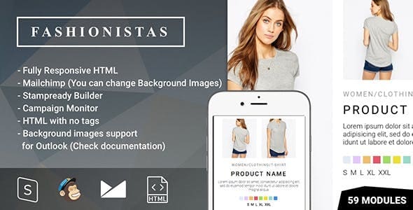 Fashion & Ecommerce - Responsive Email Template