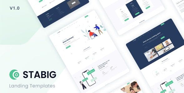 Stabig - Bootstrap 5 Creative Landing Page Template