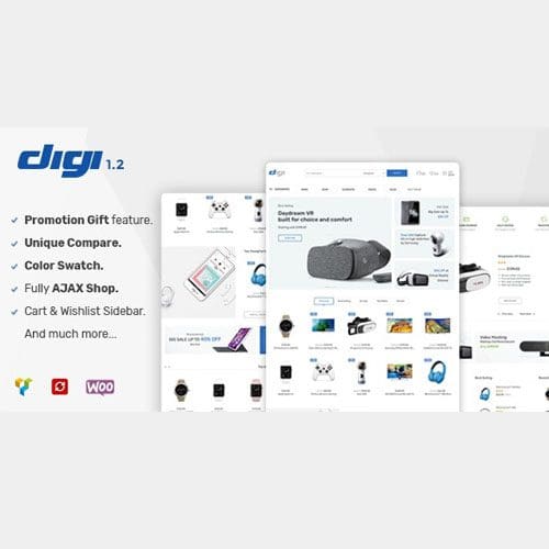 Digi - Electronics Store WooCommerce Theme