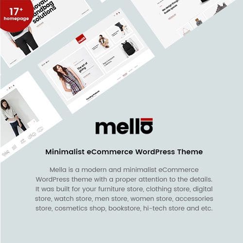 Mella - Minimalist Ajax WooCommerce WordPress Theme
