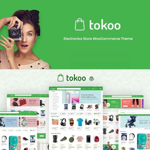 Tokoo - Electronics Store WooCommerce Theme for Affiliates, Dropship and Multi-vendor Websites