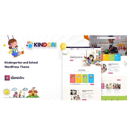 Kindori - School Kindergarten WordPress Theme