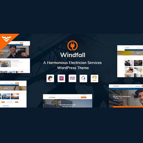 Windfall - Electrician Services WordPress Theme