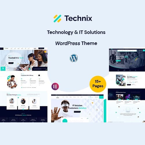 Technix - Technology & IT Solutions WordPress Theme