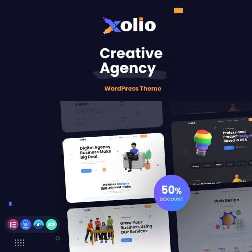 Xolio - Creative Agency & Portfolio WordPress Theme