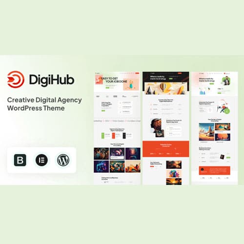 Digihub - Digital Agency WordPress Theme