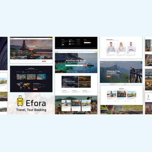 Efora - Travel Agency WordPress Theme