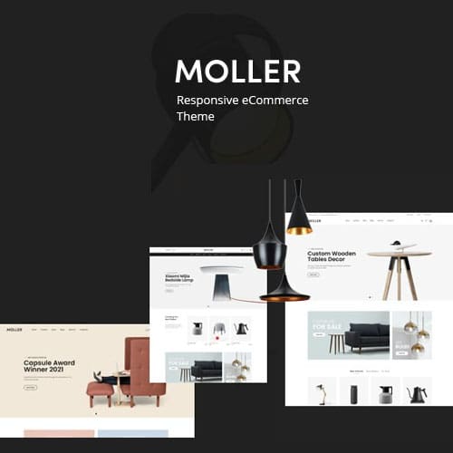 Moller - Furniture & Decor WooCommerce WordPress Theme