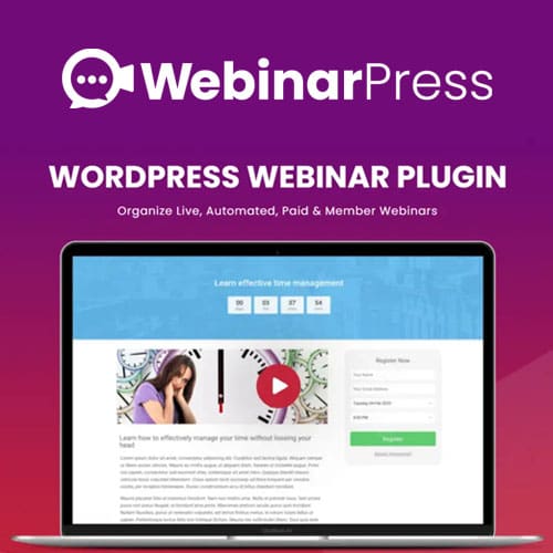 WebinarPress Pro - All in one Webinar Plugin for WordPress