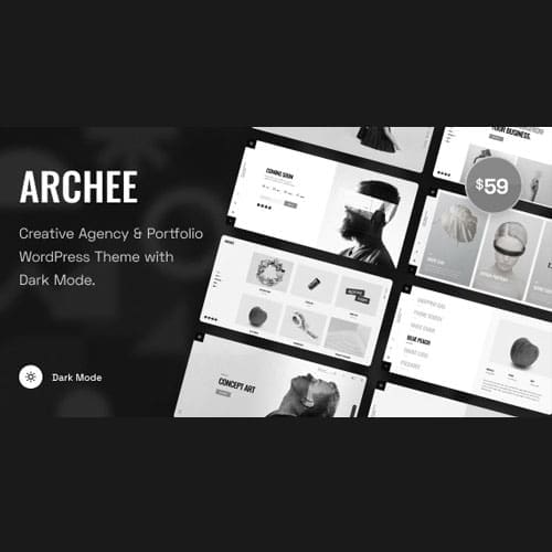 Archee - Creative Agency & Portfolio WordPress Theme