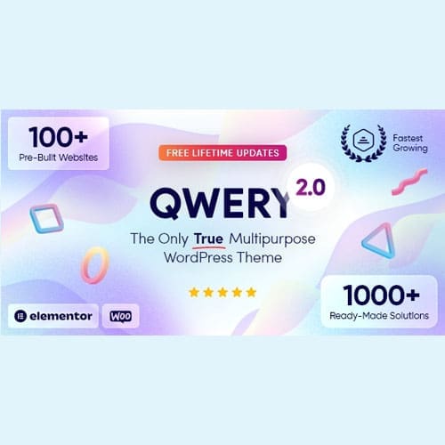 Qwery - Multi-Purpose Business WordPress & WooCommerce Theme